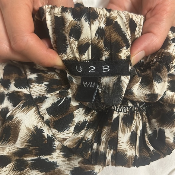 💜Vintage Leopard Print High Rise Pants Size Medium - Picture 8 of 8